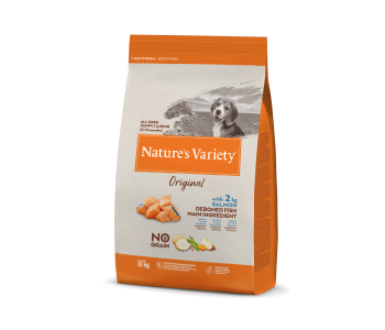 NATURE`S VARIETY ORIGINAL NO GRAIN PUPPY/JUNIOR - SALMON 10kg